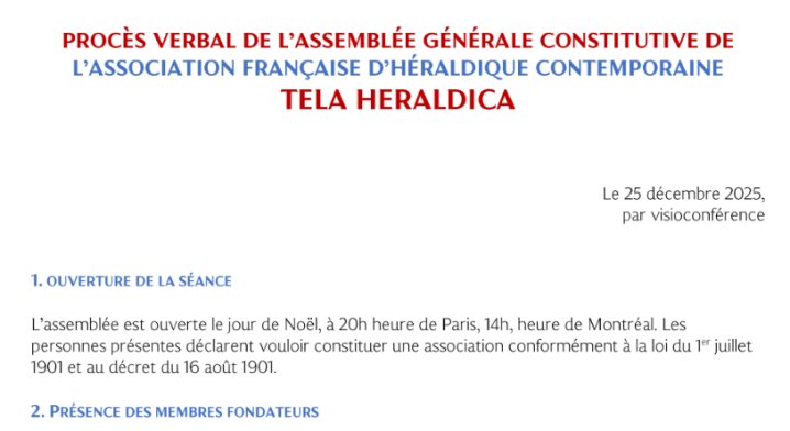 Association Tela Heraldica